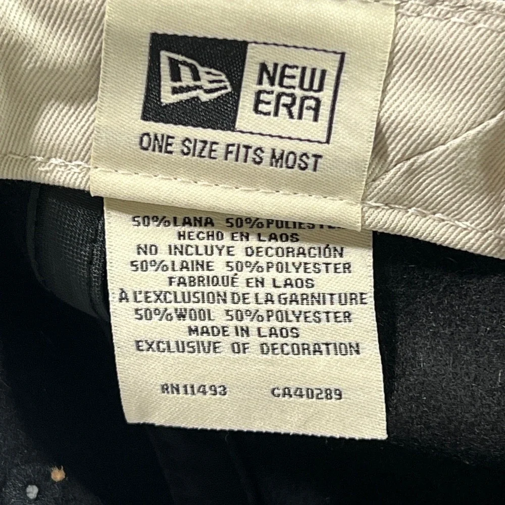 New Era x‎ Fear of God Black Kansas City Monarchs 9FORTY Men's Adjustable Hat FG